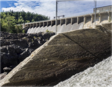 Ripogenus Dam spillway